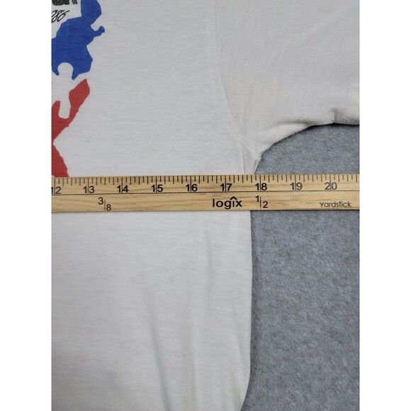 Vintage 1986 Coca-Cola Hands Across America Single Stitch T-Shirt Size Small US - Picture 8 of 9